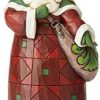 Collectible Figurines * | Excellent Heartwood Creek By Jim Shore Santa With Satchel Figurine