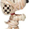 Collectible Figurines * | Premium Product Enesco Peanuts By Jim Shore Snoopy Dressed As A Mummy Miniature Figurine, 3 Inch, Multicolor