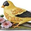 Collectible Figurines * | Online Enesco Jim Shore Heartwood Creek Goldfinch Figurine