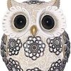 Collectible Figurines * | Excellent Famicozy Adorable Owl Figurine,Big Eyes Cute Owl Statue,Shelf Accents For Home Office Decor And Owl Lovers