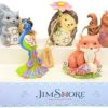 Collectible Figurines * | Discounts Online Jim Shore Heartwood Creek Mini Animals Bundle Of 6: Display Base, 6010562 Chipmunk, 6010563 Squirrel, 6010564 Hedgehog, 6010565 Fox, & 6010566 Peacock