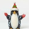 Collectible Figurines * | Reliable Quality Jim Shore For Enesco Heartwood Creek Lazy Lovable Holiday Penguin Figurine, 5