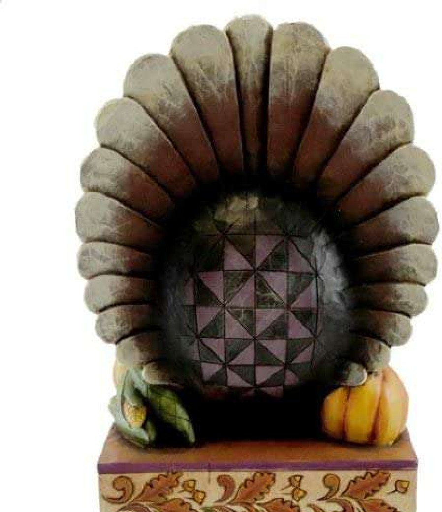 Collectible Figurines * | Discount Sale Jim Shore Give Thanks Turkey Figurine