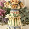 Collectible Figurines * | Store Jim Shore Heartwood Creek Angel W/ Bird Nest By Enesco 108924