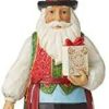 Hanging Ornaments * | Fascinating Model Enesco Jim Shore Baltic Santa Christmas Ornament 4.5 Inch 6011686 Multicolor