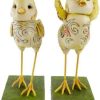 Collectible Figurines * | Fashionable Jim Shore Heartwood Creek Spring Chicks By Enesco 4009252