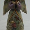 Collectible Figurines * | Discounts Online Enesco Jim Shore Heartwood Creek From Angel Mother/Daughter Scene Figurine 9.5 In