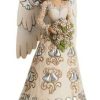 Collectible Figurines * | Excellent Jim Shore Heartwood Creek Blessings On 25Th Wedding Anniversary Angel Figurine