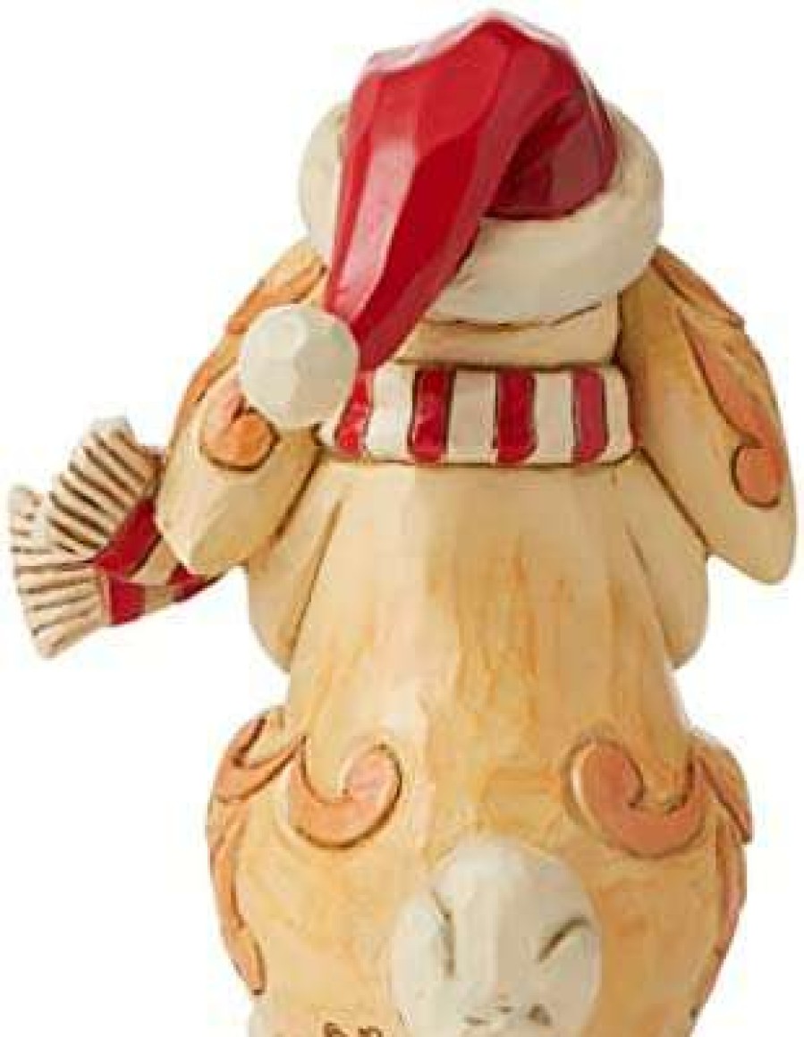 Collectible Figurines * | New Models Enesco Jim Shore Heartwood Creek Christmas Bunny Miniature Figurine, 3.75 Inch, Multicolor