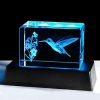 Collectible Figurines * | Store Ywhl 3D Crystal Hummingbird Gifts For Women Man, Laser Engraved Hummingbird Figurines With Light Base For Hummingbird Lovers Nature Lovers, Gifts For Birthday Christmas