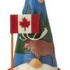 Collectible Figurines * | Reduction In Price Enesco Jim Shore Heartwood Creek Gnomes Around The World Canadian Figurine, 5.5 Inch, Multicolor