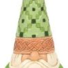 Collectible Figurines * | Reliable Quality Enesco Jim Shore Heartwood Creek Irish Gnome With Shamrock Figurine, 6.5 Inch, Multicolor