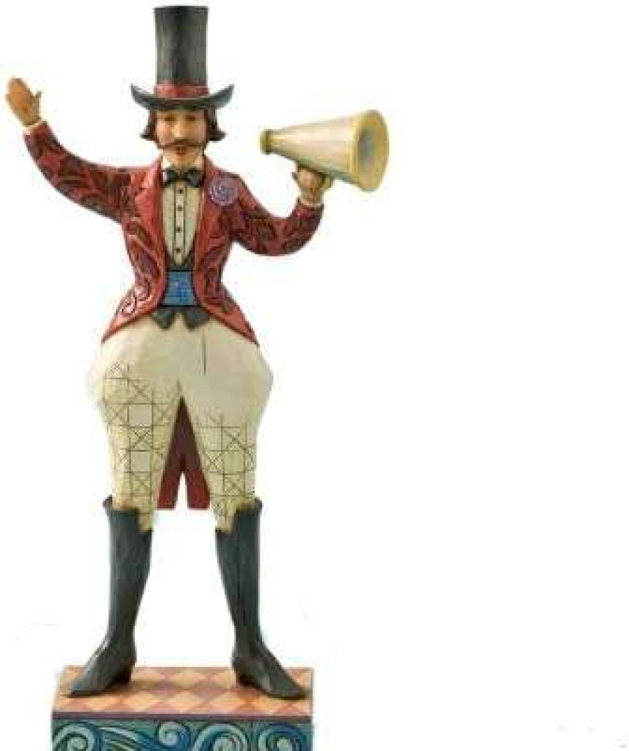 Collectible Figurines * | At Discount Prices Jim Shore Heartwood Creek Circus Ringmaster Figurine