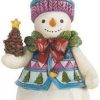 Collectible Figurines * | Reliable Quality Jim Shore Heartwood Creek Js Hwc Fig Pint Sized Snowman