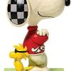 Collectible Figurines * | Fashionable Enesco Peanuts By Jim Shore Jspea Joe Cool And Woodstock Back Figurine