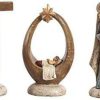 Collectible Figurines * | At The Best Price Transpac 3-Piece Joy Nativity Set