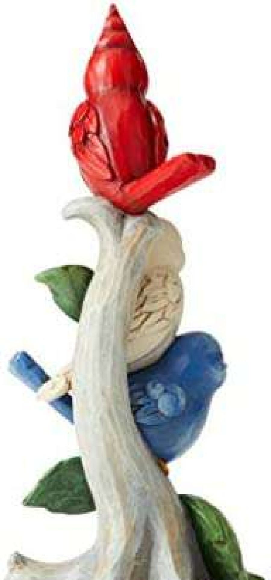 Collectible Figurines * | Hot Sell Enesco Jim Shore Heartwood Creek Patriotic Stacked Birds Figurine, 7.72 Inch, Multicolor