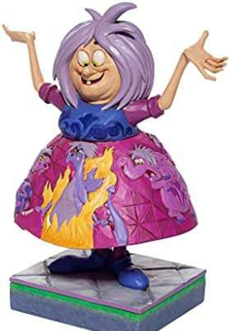 Collectible Figurines * | Excellent Enesco Disney Traditions By Jim Shore The Sword And Stone Madam Mim With Scene Figurine, 7.5 Inch, Multicolor