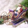 Collectible Figurines * | Top Sell Jim Shore Heartwood Creek "Delivering Joy" Sleigh Centerpiece Figurine By Enesco 117719