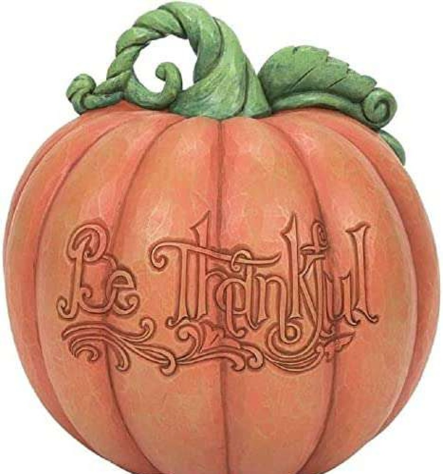 Collectible Figurines * | Store Enesco Jim Shore Heartwood Creek Harvest Pumpkin With Scene, Figurine, 8.46 Inch, Multicolor