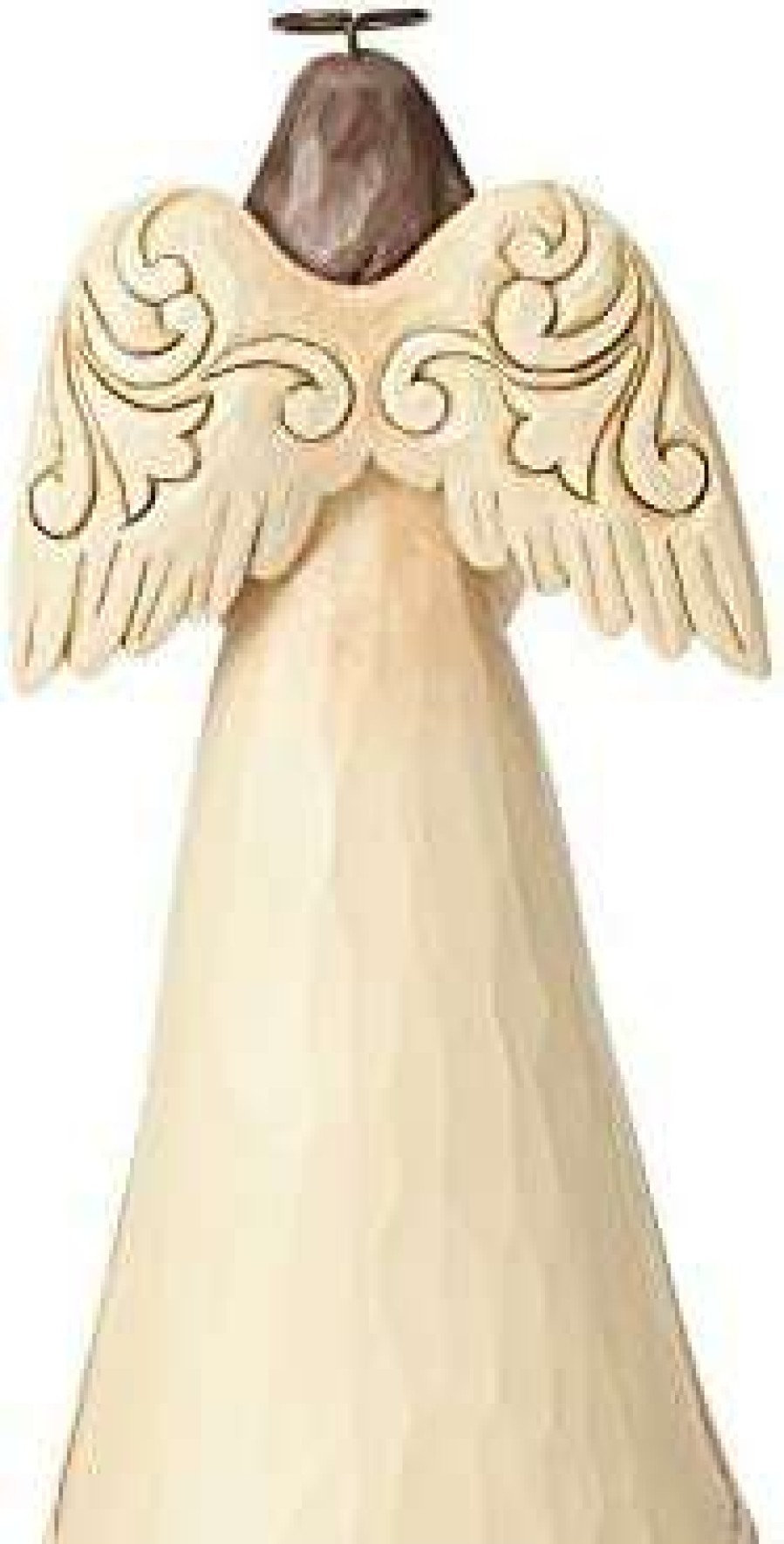 Collectible Figurines * | Discount Sale Enesco Jim Shore Heartwood Creek May Monthly Angel Birthstone Figurine, 6.25 , Multicolor