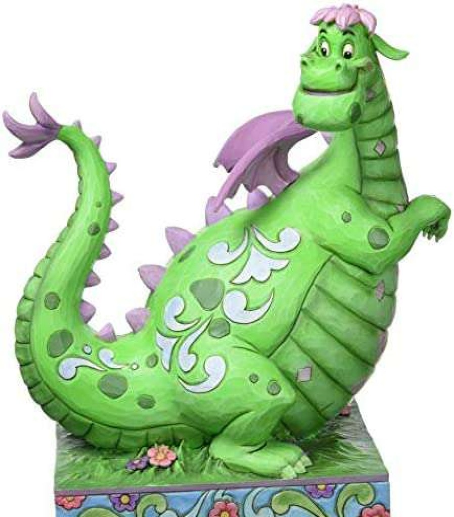 Collectible Figurines * | New Models Enesco Gift Disney Traditions By Jim Shore "Pete'S Dragon" 40Th Anniversary Elliot Stone Resin Figurine, 9"