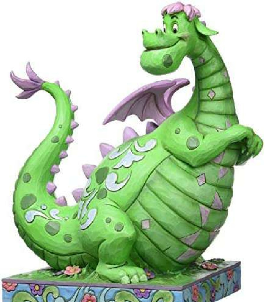 Collectible Figurines * | New Models Enesco Gift Disney Traditions By Jim Shore "Pete'S Dragon" 40Th Anniversary Elliot Stone Resin Figurine, 9"